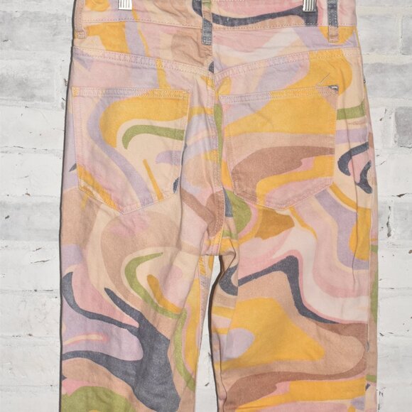 Zara Funky Retro Boot Cut Jeans Size 4 - Picture 6 of 8
